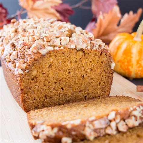 Healthier Pumpkin Bread (video) - Little Sweet Baker