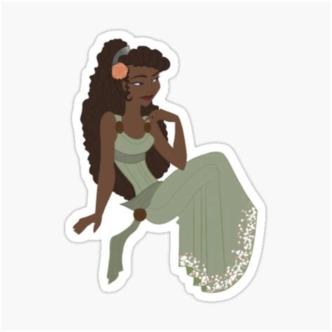 "Persephone - Hercules (original character design)" Sticker for Sale by laf-theclown | Redbubble