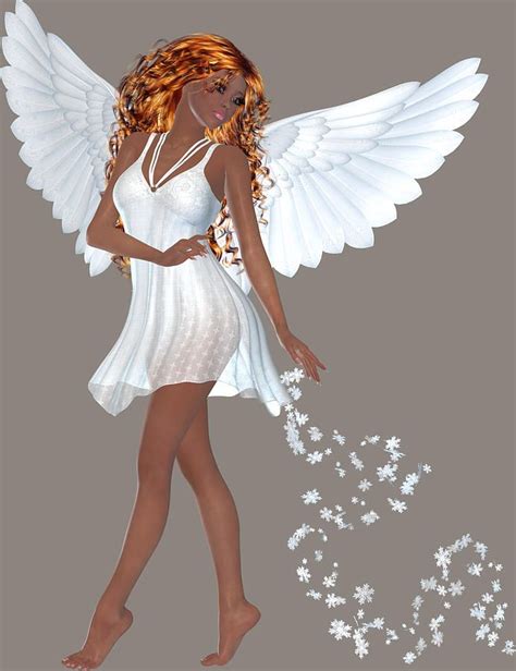 Beautiful African American Angel Girl by Marcella | Angel pictures, Black women art, Black angels