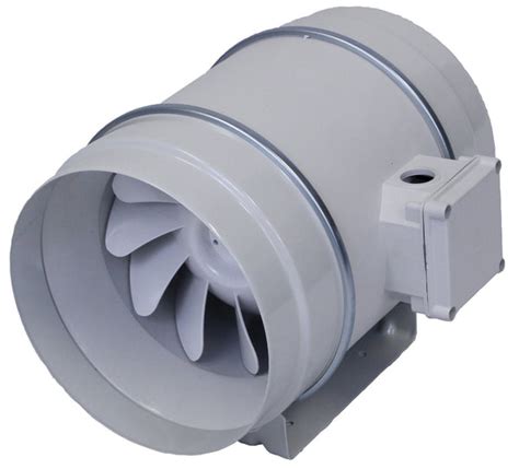 TD Mixvent Multi-Purpose Inline Duct Fan 8 inch 538 CFM TD-200– Industrial Fans Direct