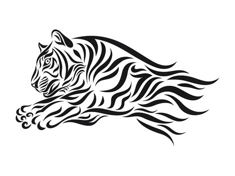 Tiger clipart black and white stencil pictures on Cliparts Pub 2020! 🔝