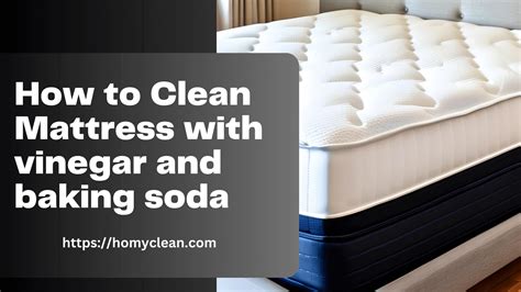 How To Clean Mattress With Vinegar And Baking Soda