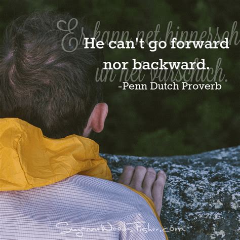 Penn Dutch Proverbs: Forward & Backward - Suzanne Woods Fisher