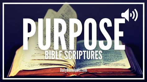 Bible Verses On Purpose | Powerful Scriptures On God's Purpose For You - YouTube