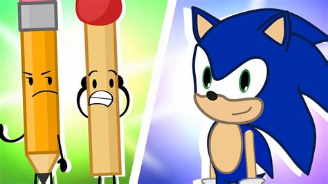 Sonic the Hedgehog meets BFDI - YouTube