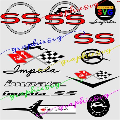 Impala SS emblem svg,Impala SS emblem eps, Impala SS emblem png. {laye – Graphix2SVG