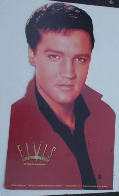 DFGH Elvis PRESLEY-STORE DISPLAY-EASEL BACK CARDBOARD-NASHVILLE to MEMPHIS $10.50 - PicClick