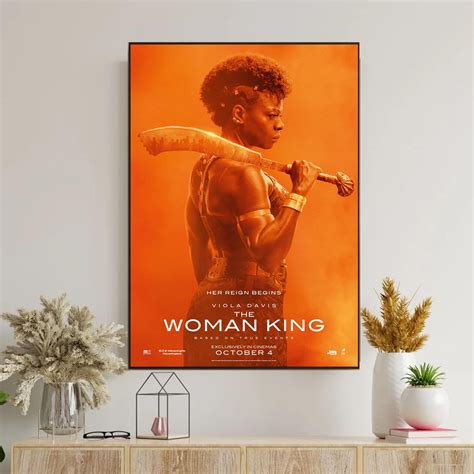 The Woman King Poster, 2022 Movie Poster, Historical Epic Film Posters ...