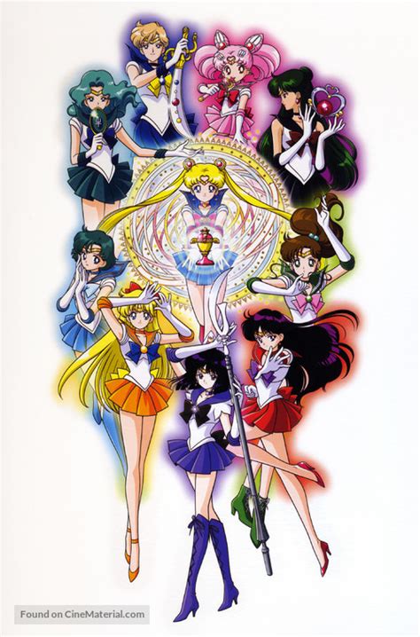 "Sailor Moon" (1995) key art