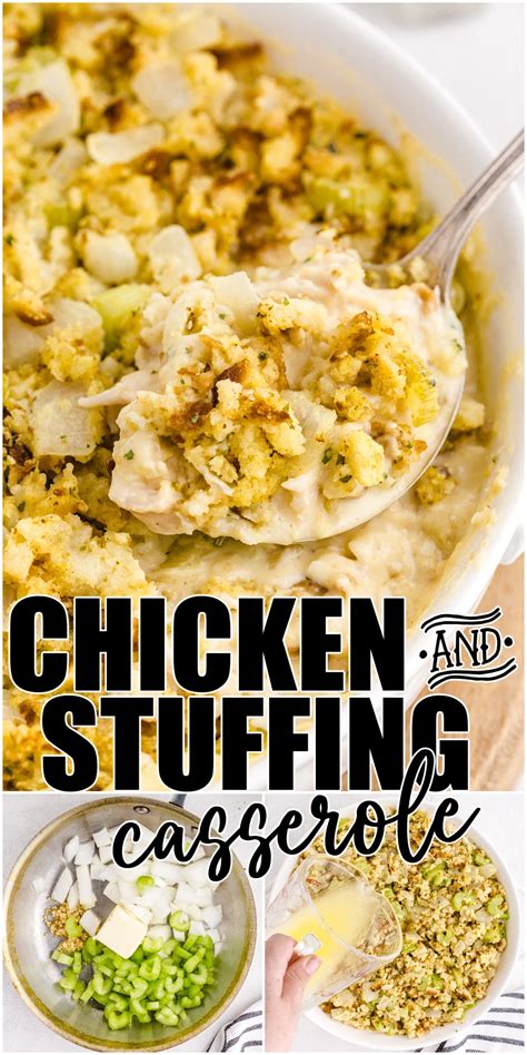 Chicken and Stuffing Casserole - The Best Blog Recipes