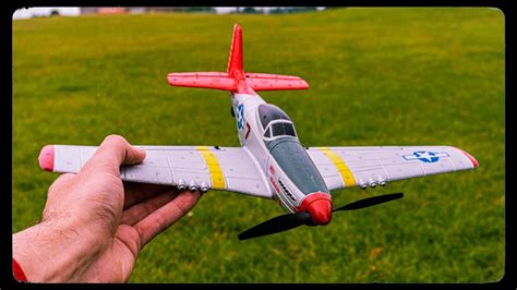 Eachine Mini Mustang P-51D radio-controlled airplane - YouTube