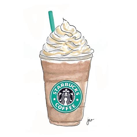 jewell illustration, jewell studio | Starbucks art, Starbucks wallpaper ...