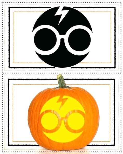 Harry Potter Pumpkin Stencils Printable