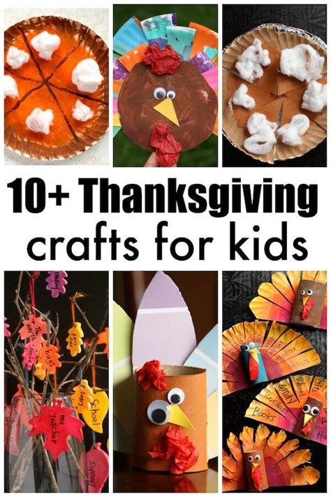 10+ Thanksgiving Crafts for Kids - Happy Hooligans