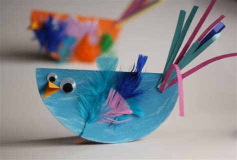 Paper Plate Birds | Munchkins and Mayhem