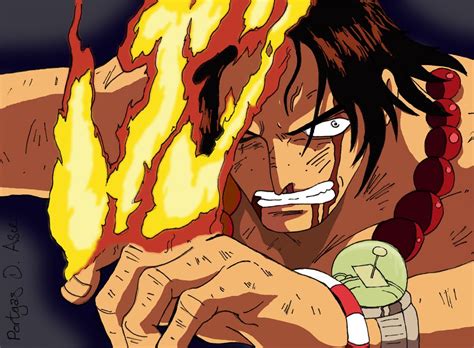 One Piece : Fire Fist - Portgas D. Ace Wallpaper - All About Anime and Manga Information