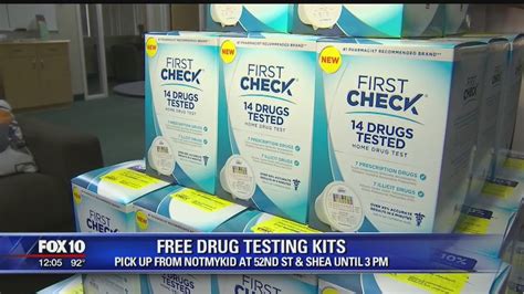 Free drug-testing kits available for pickup in Phoenix