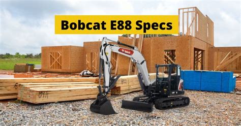 E88 Bobcat Specs: Compact Excavator Features - Construction Catalogs