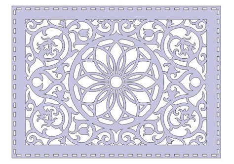 Free ornament panel vector 2D Cnc Cut Room – DXF DOWNLOADS – Files for Laser Cutting and CNC ...