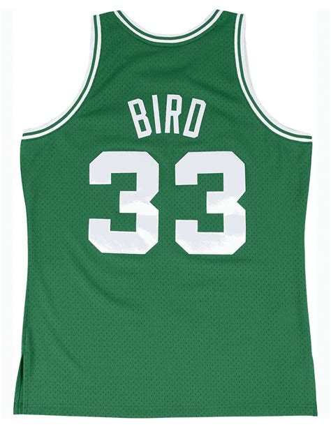 M&N NBA SWINGMAN JERSEY LARRY BIRD 1985-86 GREEN