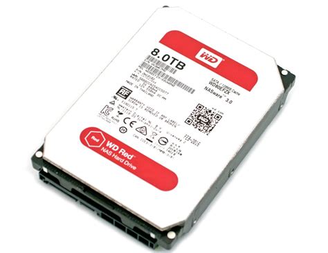 Western Digital WD Red Pro 8TB 3.5' NAS HDD SATA3 7200RPM 256MB Cache 24x7 300TB