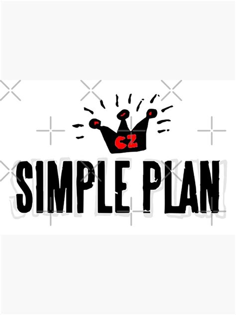 "Simple plan band new logo " Metal Print by pmountford48 | Redbubble