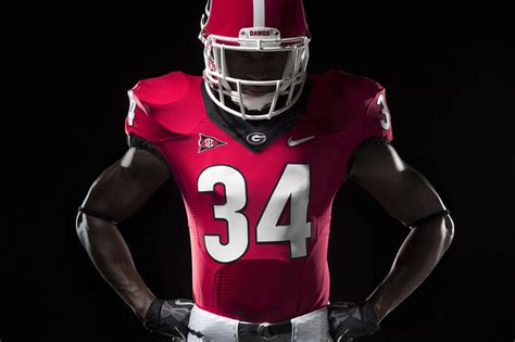 New Georgia football uniforms and logo only slightly different ...