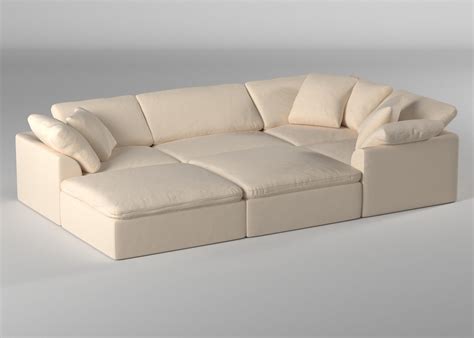 Leather Pit Sectional - Odditieszone