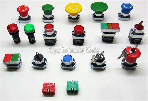 Electrical Control Panel Accessories Exporters, Indicating Light and Push Button Switches Exporters