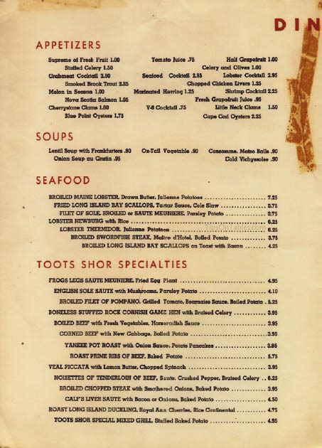 Toots Shor’s ::: Famous Vintage New York Nightclubs & Restaurants