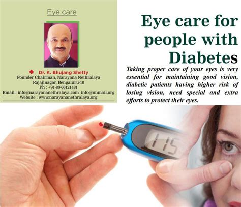 Eye care for people with Diabetes - Health Vision