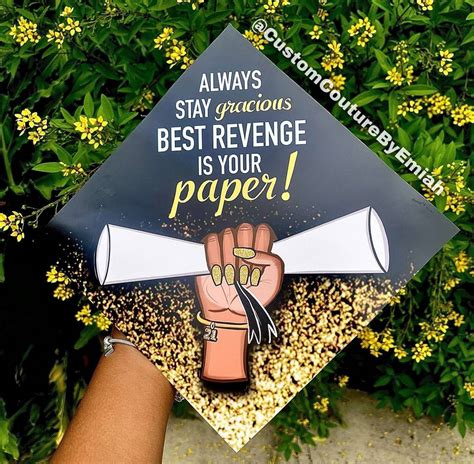 50 Amazing Graduation Cap Ideas That Will Blow You Away - College Fashion