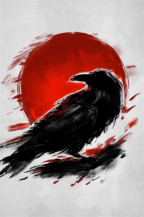 Wall Art Print | Raven under the sun | Europosters