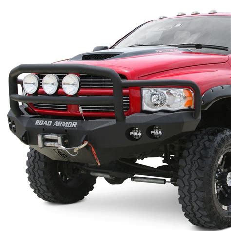 Road Armor® - Dodge Ram 2003 Stealth Series Full Width Front Winch HD ...