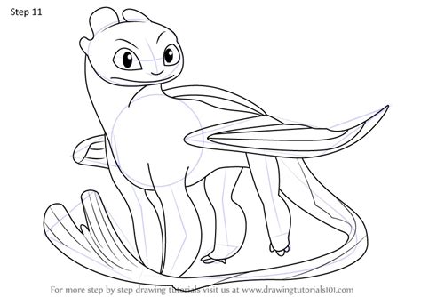 How To Train Your Dragon Coloring Pages Light Fury - 151+ Best Quality File