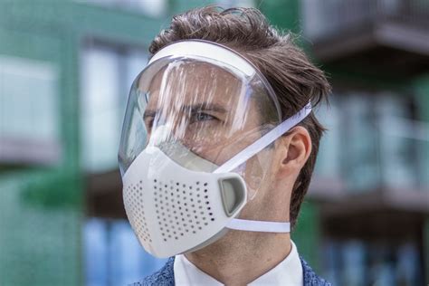 This reusable face mask uses a pleated N99 filter to let you breathe 99% clean air - Launch Hunt