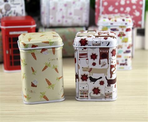 Tin Box Storage Box Sewing Box Gift Packing Gift Tins - Etsy