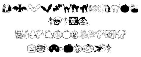 AEZ Halloween Dingbats font by Adult Ramblings | FontRiver