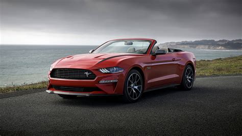 2020 Ford Mustang EcoBoost Convertible High Performance Package 4K 8K Wallpaper | HD Car ...
