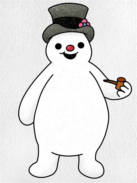 Frosty the Snowman Drawing - HelloArtsy