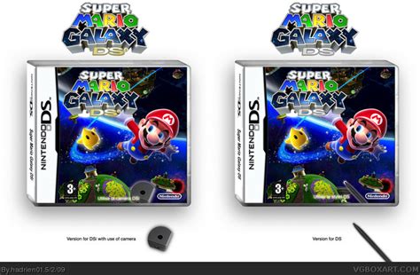 Super Mario Galaxy DS Nintendo DS Box Art Cover by hadrien01