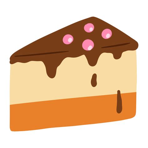 Slice of Cake Illustration 15738438 PNG