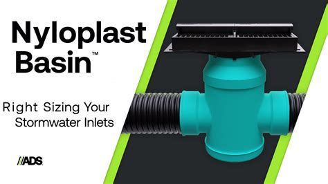 "Right Size" Your Drain with Nyloplast - YouTube