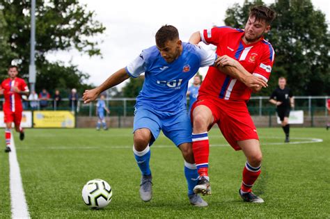 Photographer captures the action as Lichfield City FC and Chasetown FC ...