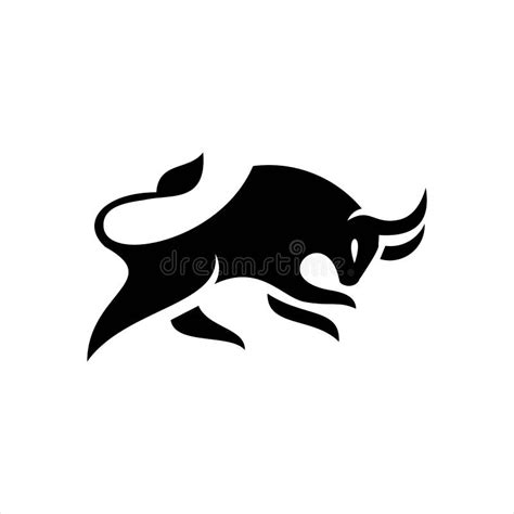 Bull Logo Concept Vector Graphic Modern Abstract Stock Vector ...