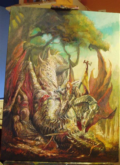 Dead Dragon, Work in Progress by Yogh-Art on DeviantArt