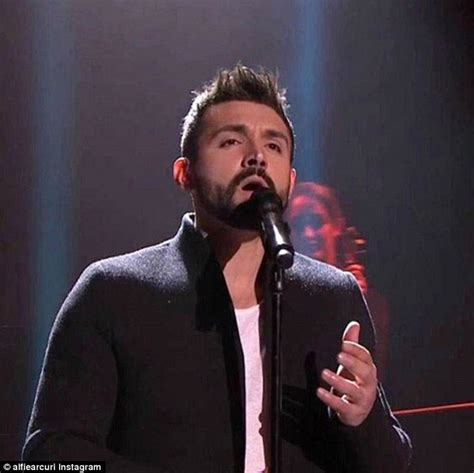 The Voice's Alfie Arcuri says he couldn't even sing until he came out ...