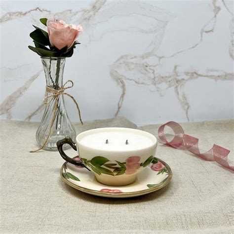 Teacup candles: Thoughtful gift ideas made from vintage china – The Brooklyn Teacup