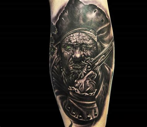 Pirate tattoo by Mike Devries | Post 16544