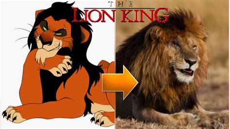 The Lion King | Characters In Real Life - YouTube